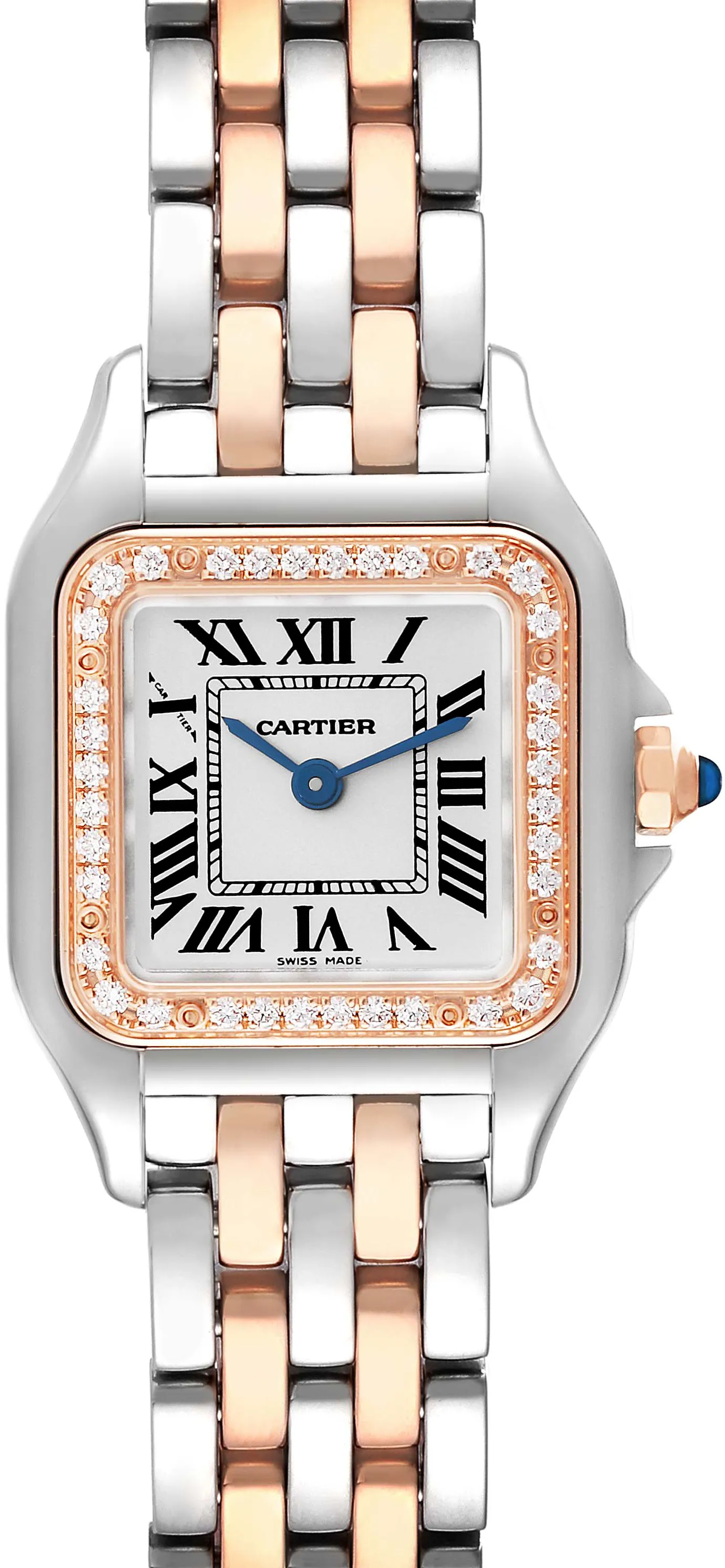 Cartier Panthère W3PN0006 22mm Rose gold and Stainless steel and 18k rose gold Silver