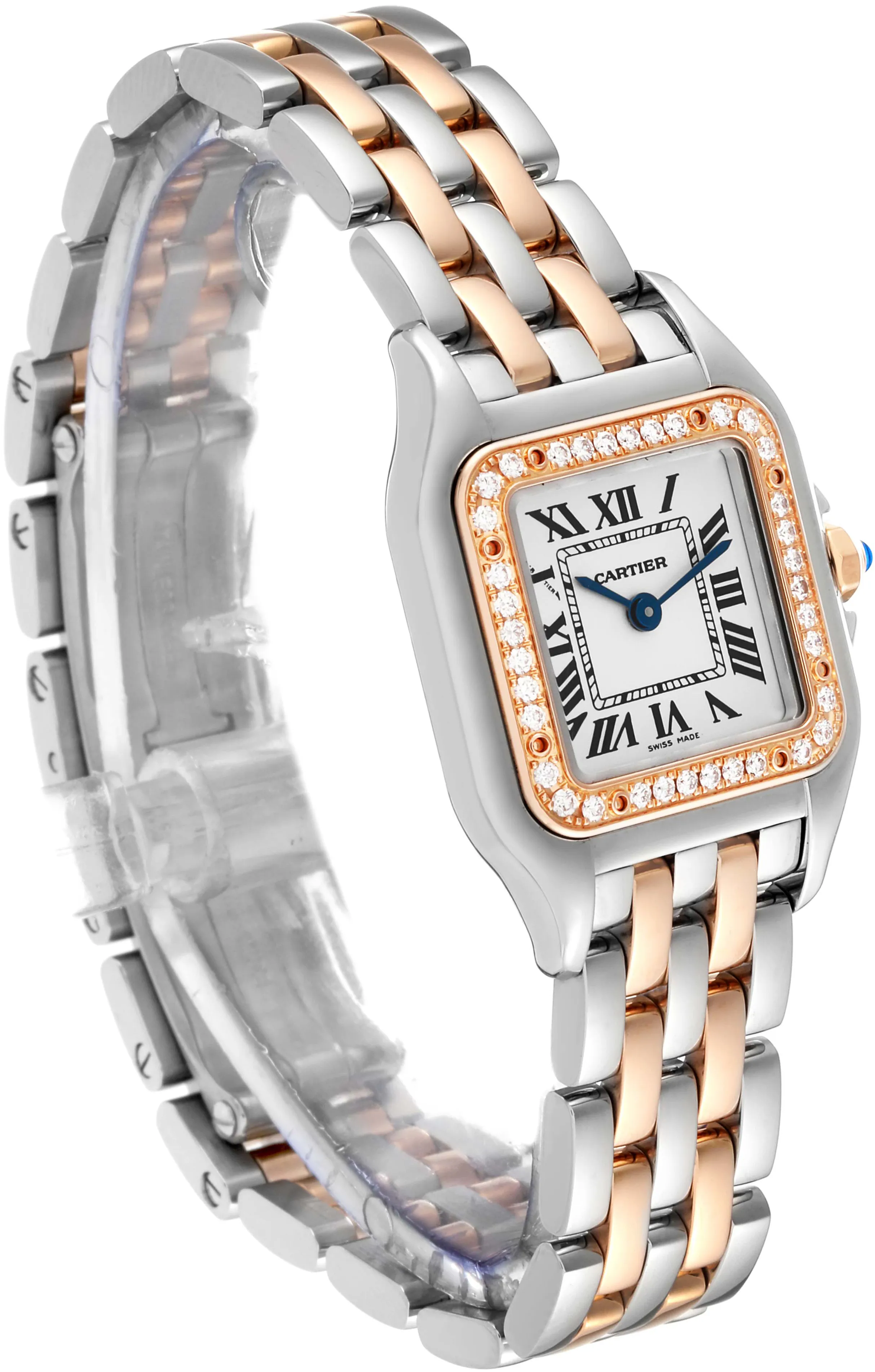 Cartier Panthère W3PN0006 22mm Rose gold and Stainless steel and 18k rose gold Silver 2