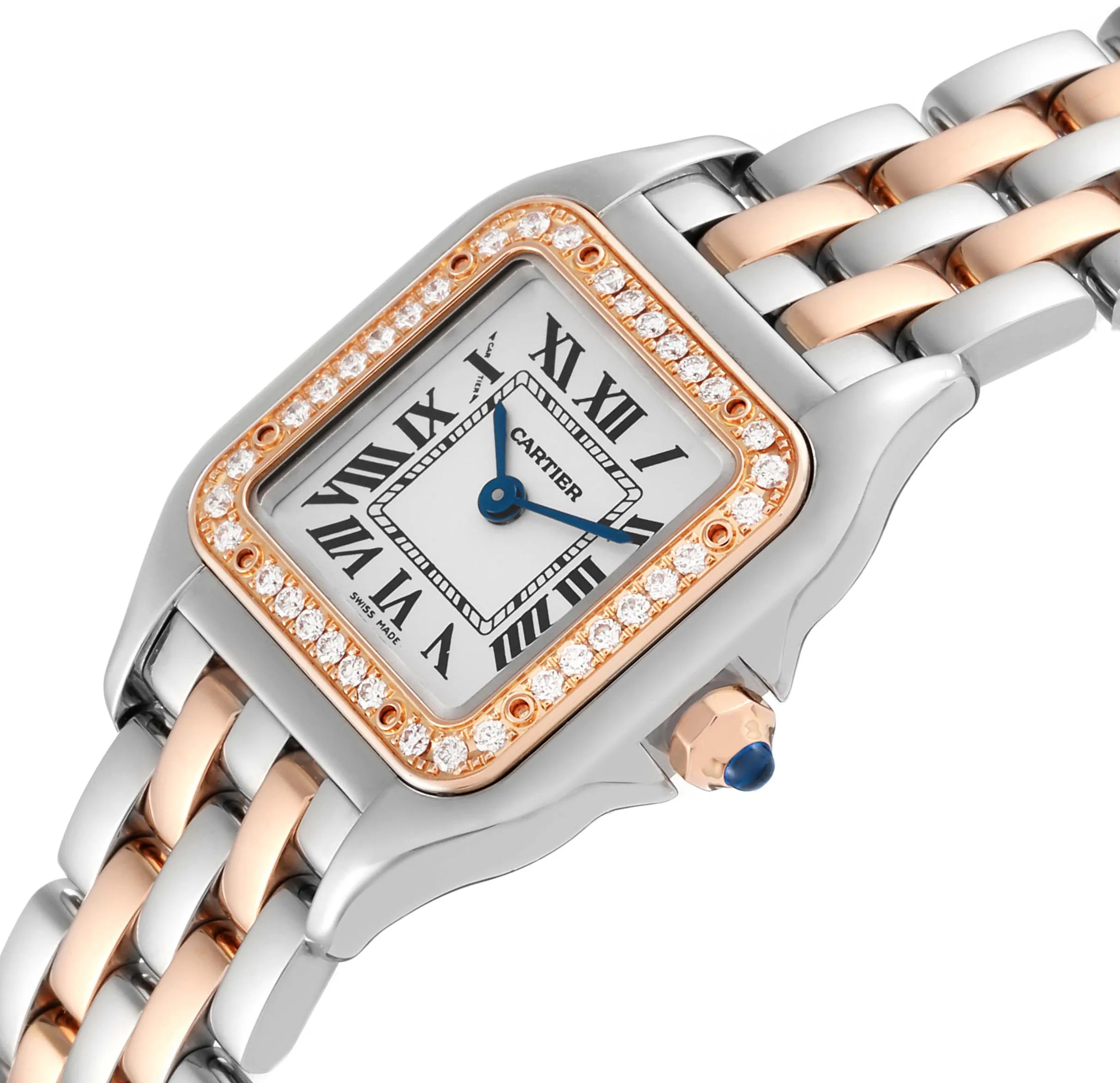 Cartier Panthère W3PN0006 22mm Rose gold and Stainless steel and 18k rose gold Silver 4