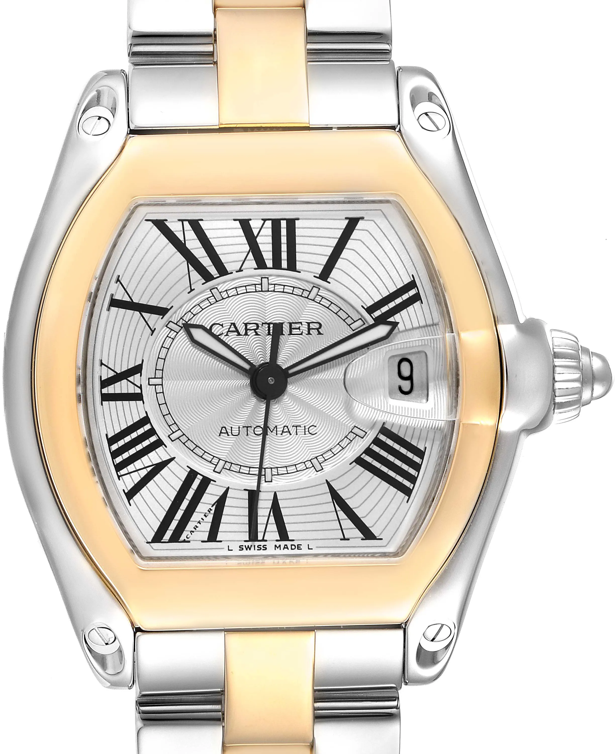 Cartier Roadster w62031y4 38mm Yellow gold and Stainless steel