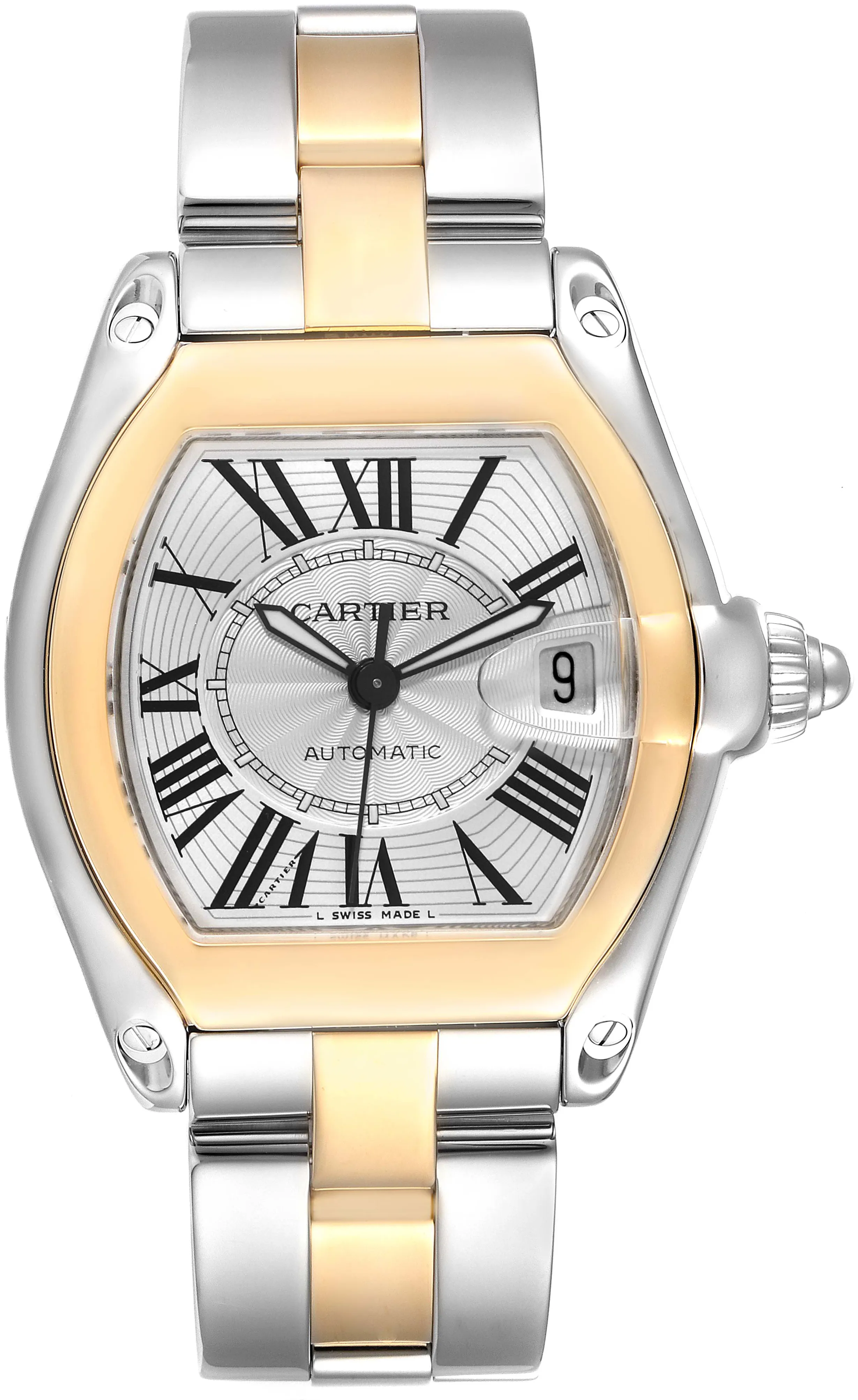 Cartier Roadster w62031y4 38mm Yellow gold and Stainless steel 1