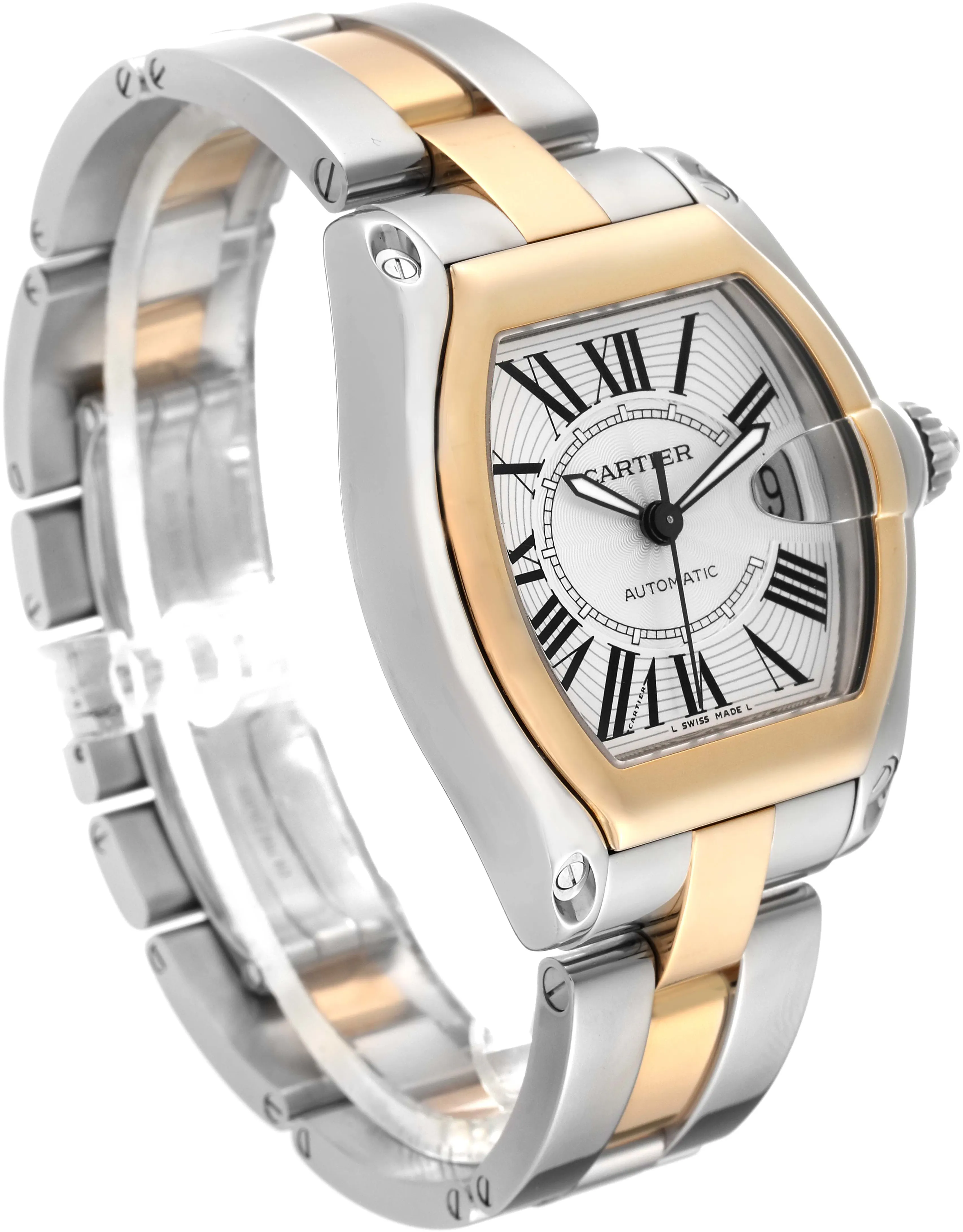 Cartier Roadster w62031y4 38mm Yellow gold and Stainless steel 2