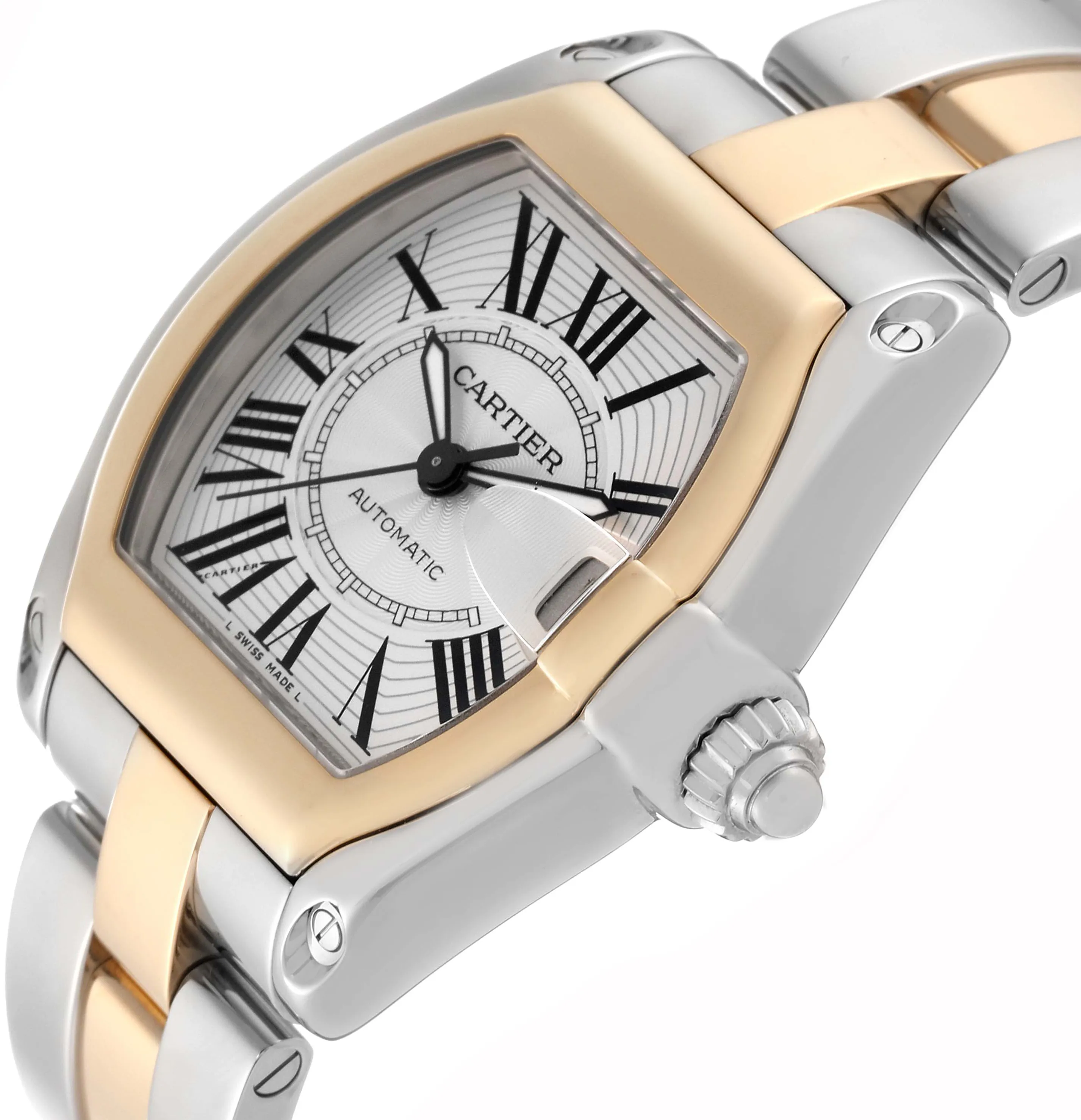 Cartier Roadster w62031y4 38mm Yellow gold and Stainless steel 4