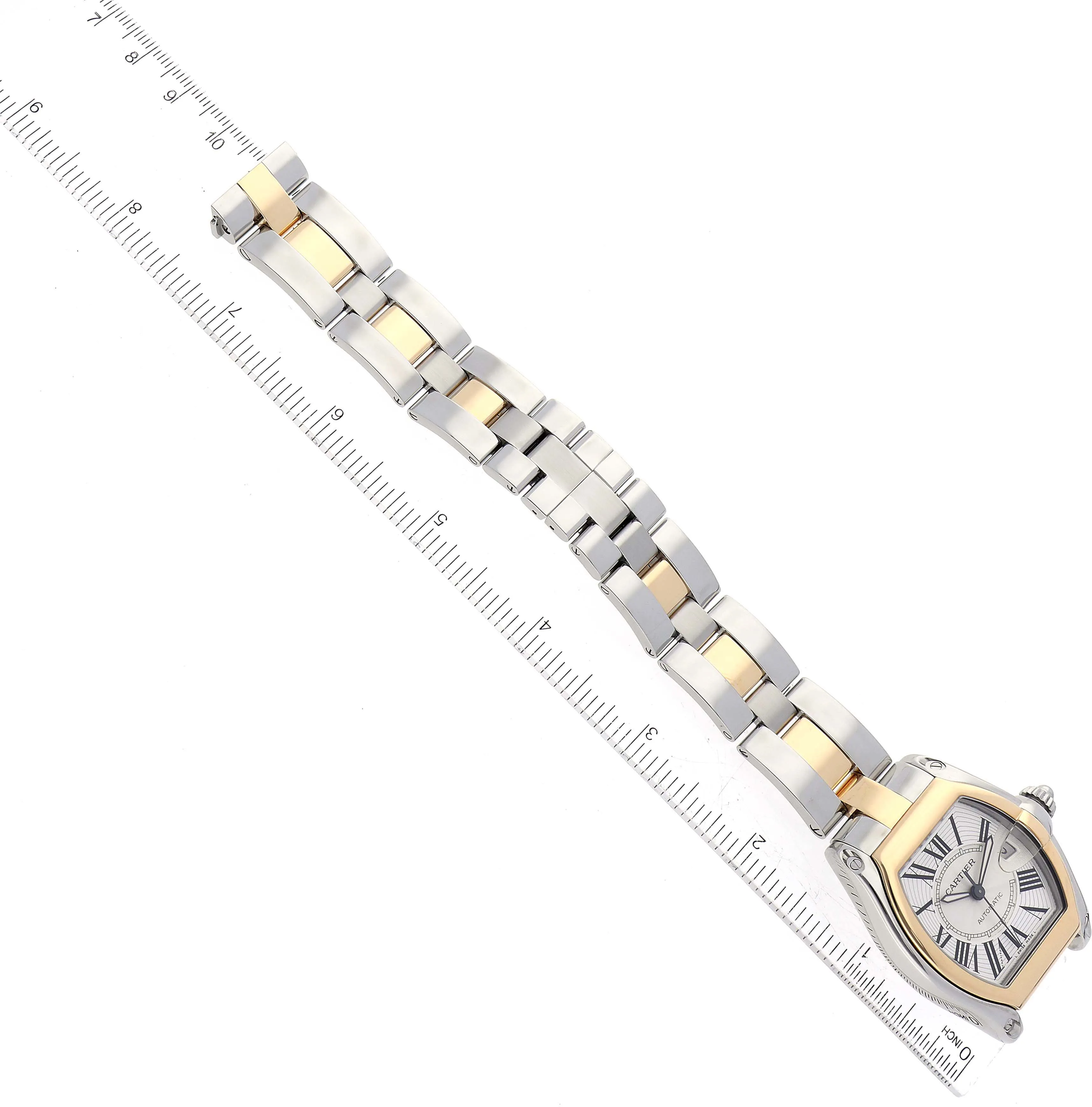 Cartier Roadster w62031y4 38mm Yellow gold and Stainless steel 7