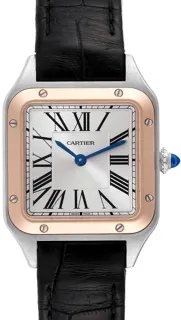 Cartier Santos Dumont W2SA0012 Stainless steel Silver