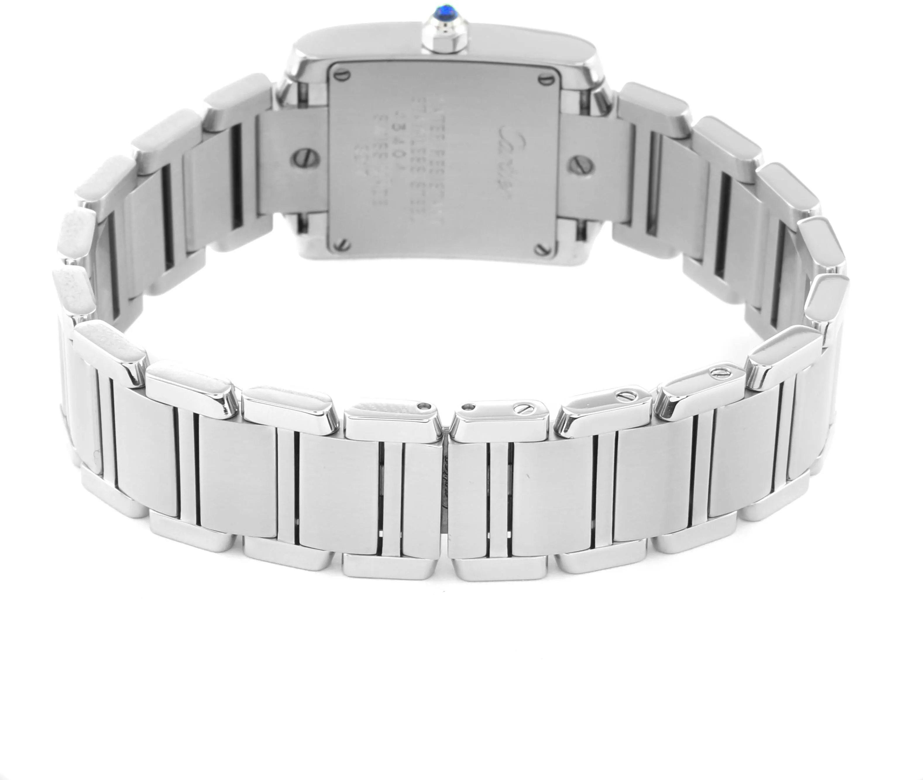 Cartier Tank Française W4TA0008 20mm Stainless steel Silver 6