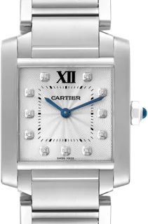 Cartier Tank Française WE110007 Stainless steel Silver