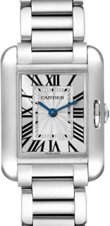 Cartier Tank Anglaise W5310022 Stainless steel Silver