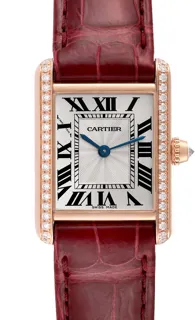 Cartier Tank Louis WJTA0010 Rose gold Silver