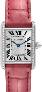 Cartier Tank Louis WJTA0011 White gold Silver