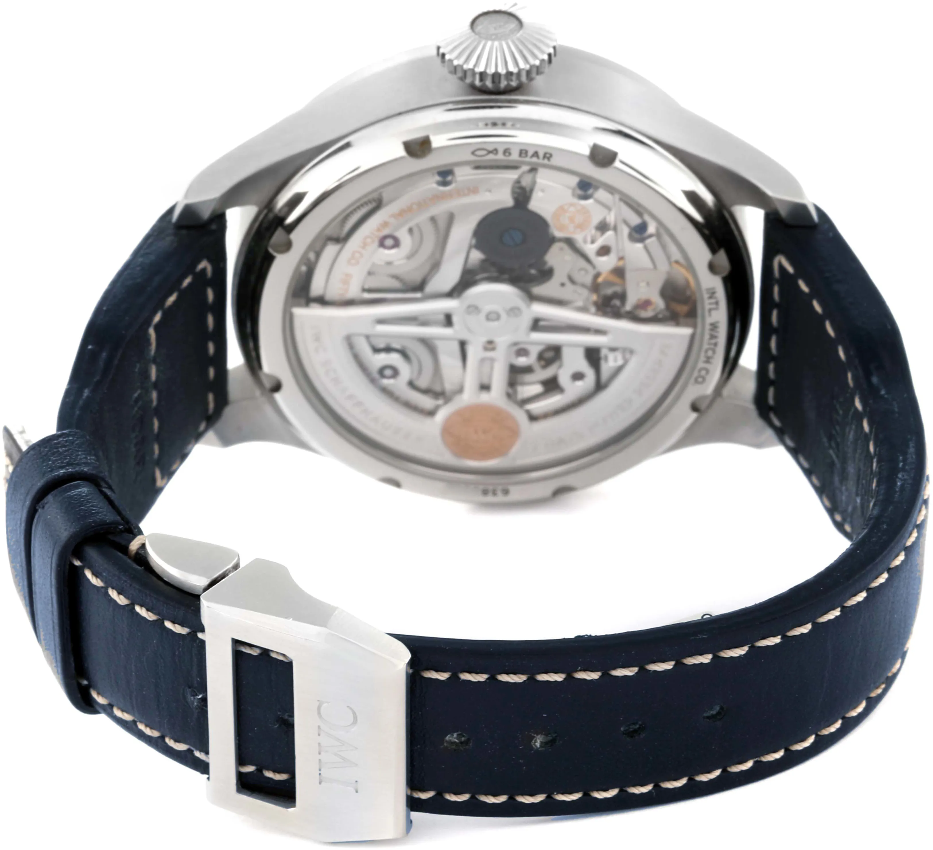 IWC Big Pilot IW503605 46.2mm Stainless steel Blue 6