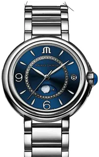 Maurice Lacroix Fiaba Moonphase FA1084-SS002-420-1 Stainless steel Blue