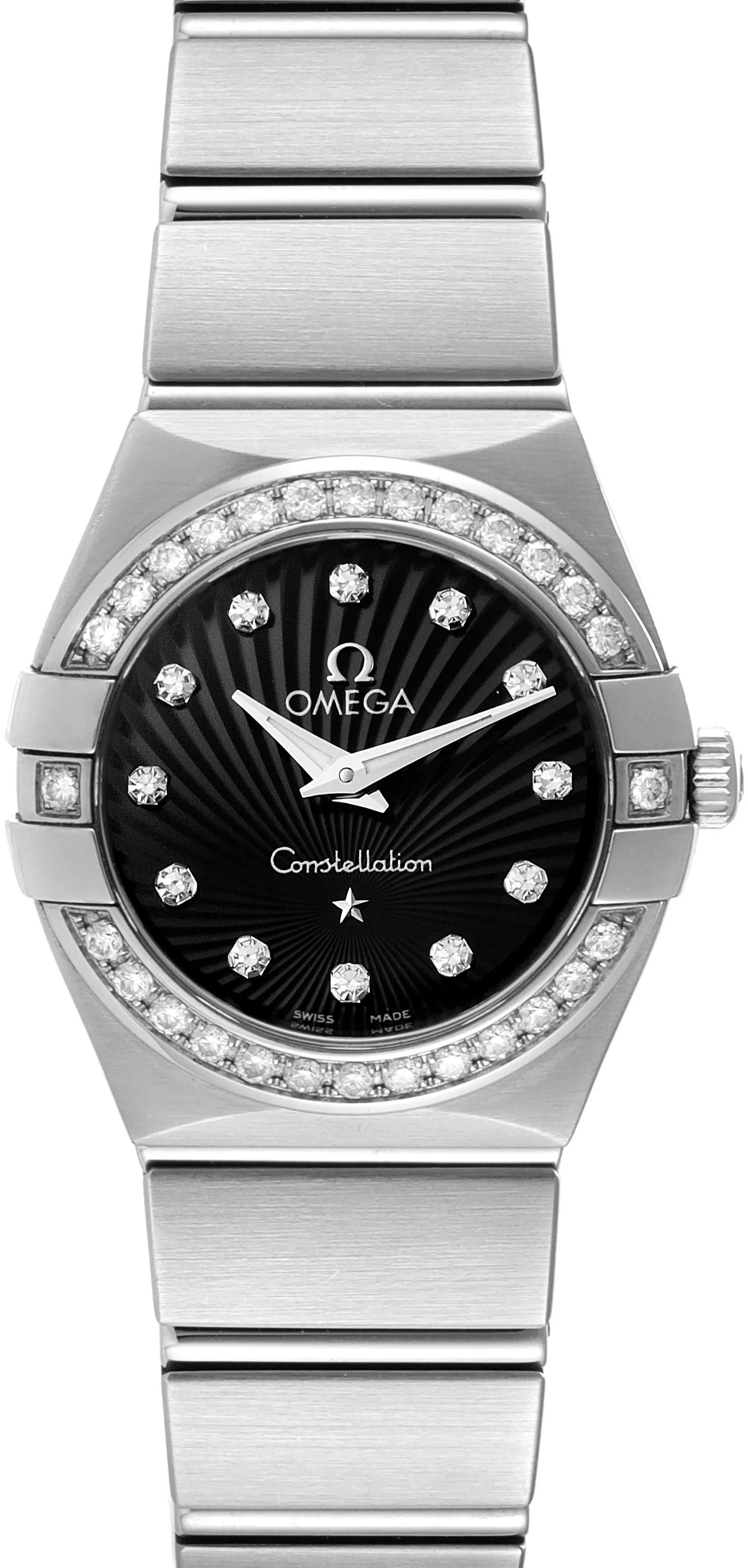 Omega Constellation 123.15.24.60.51.001 24mm Stainless steel •