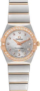 Omega Constellation 123.25.24.60.55.009 Stainless steel and Red gold White