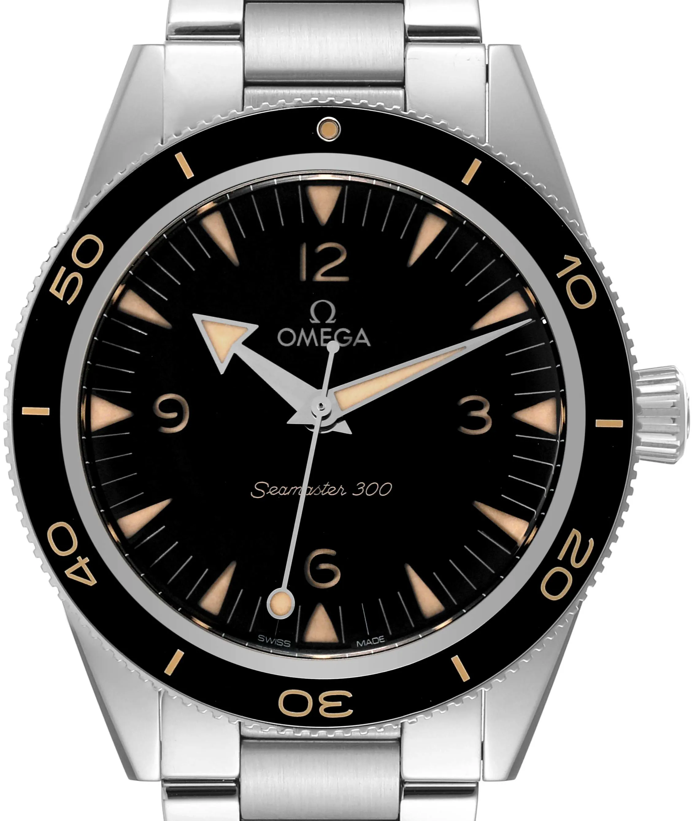 Omega Seamaster 300 234.30.41.21.01.001 41mm Stainless steel Black