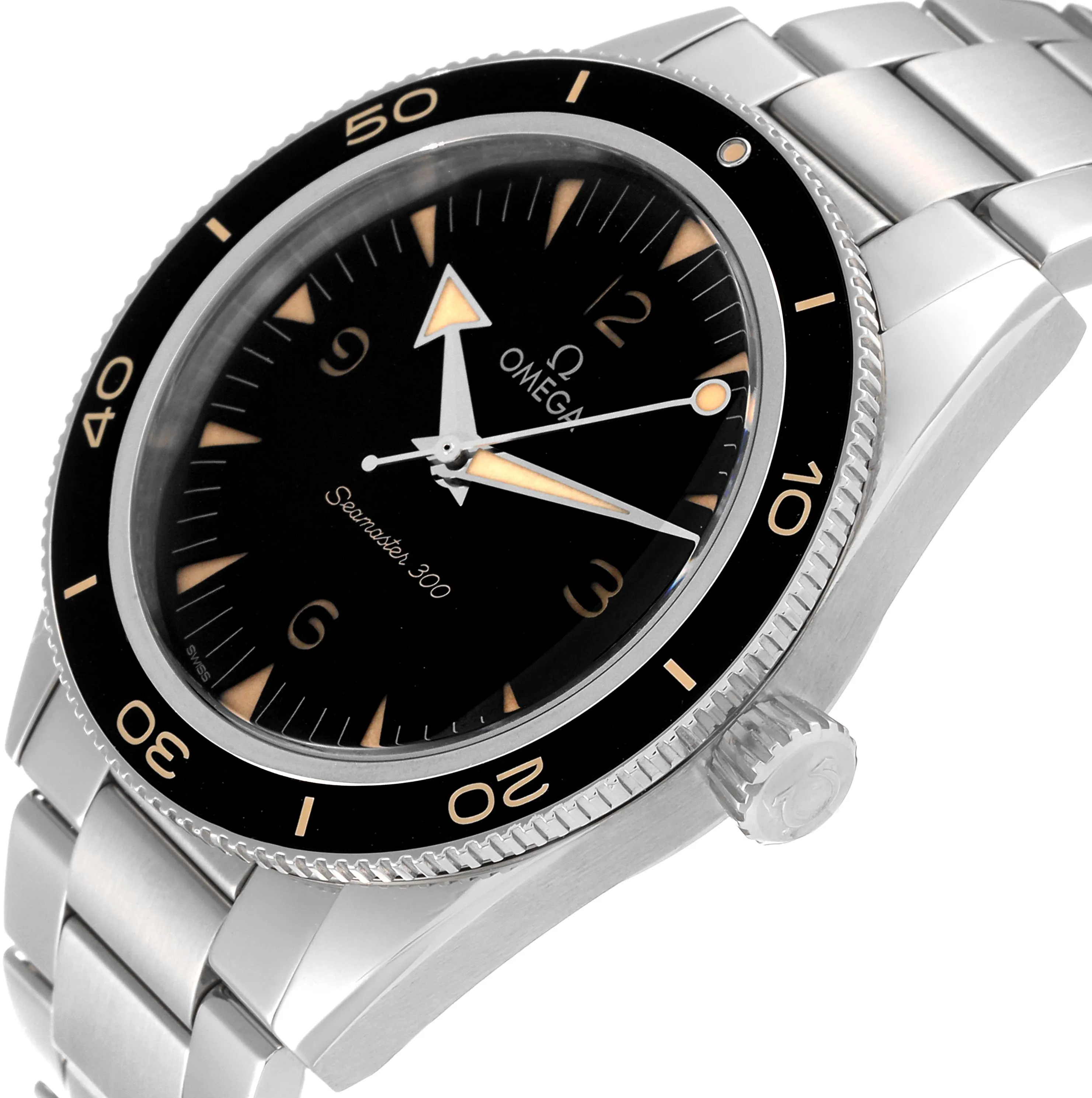 Omega Seamaster 300 234.30.41.21.01.001 41mm Stainless steel Black 2