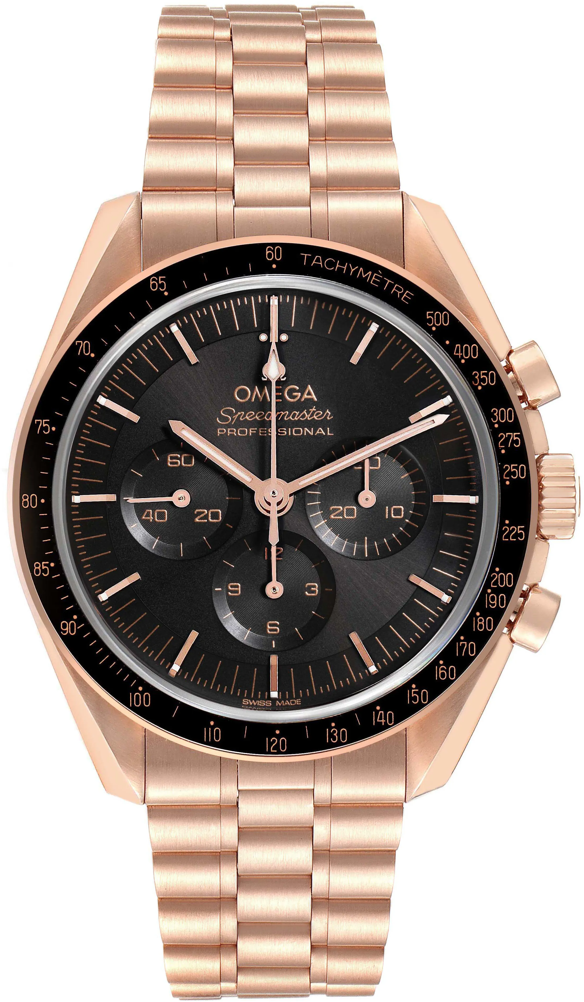 Omega Speedmaster Moonwatch 310.60.42.50.01.001 42mm Rose gold Black 1