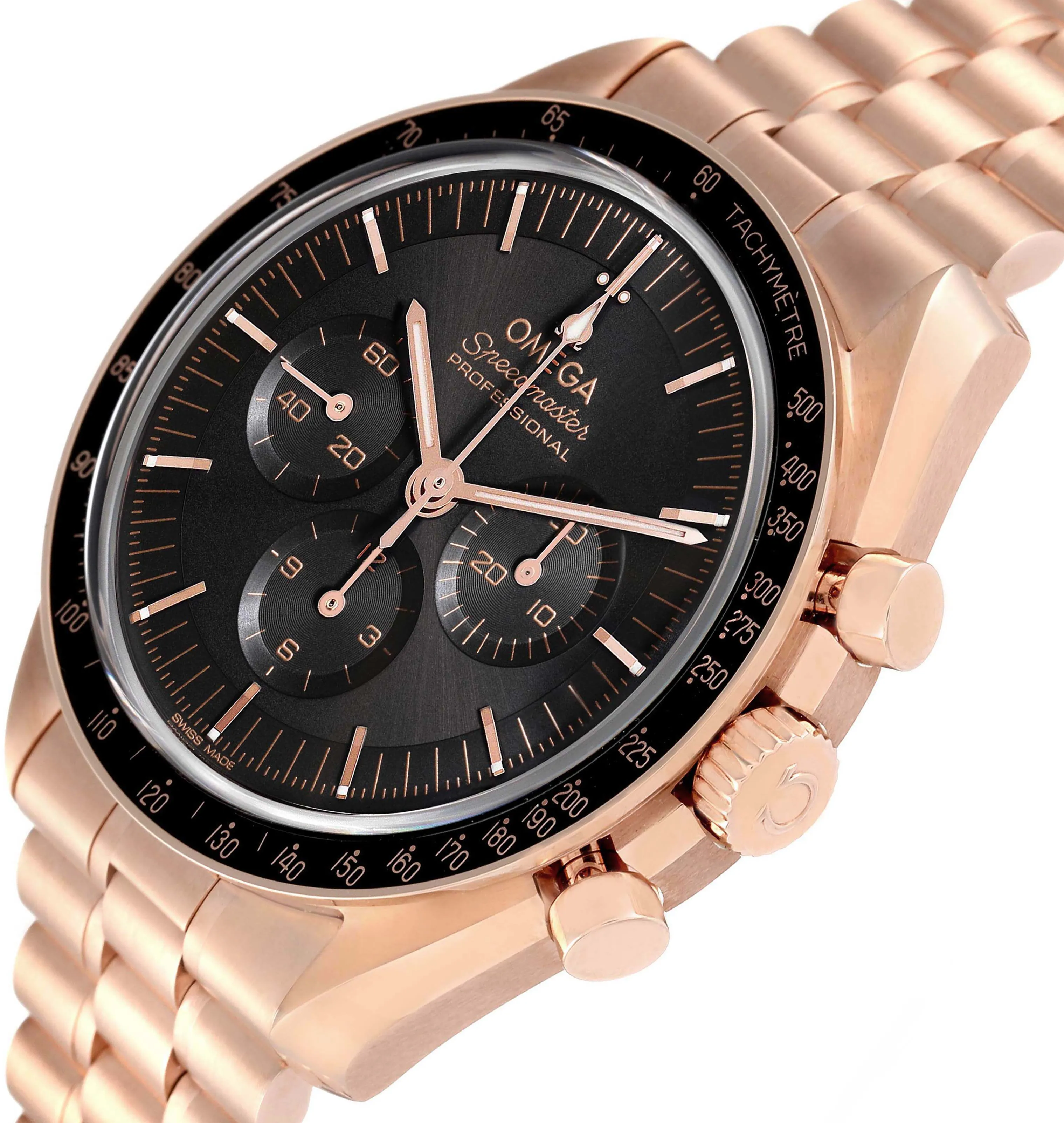 Omega Speedmaster Moonwatch 310.60.42.50.01.001 42mm Rose gold Black 4