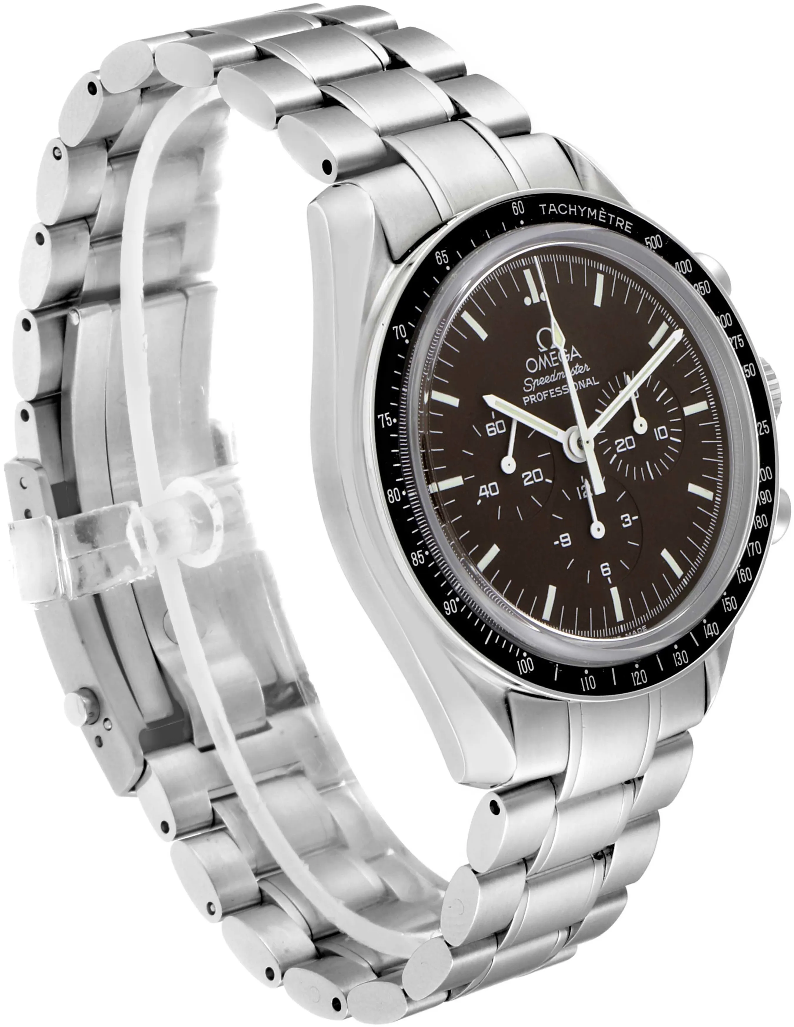 Omega Speedmaster Moonwatch 311.30.42.30.13.001 42mm Stainless steel Brown 2