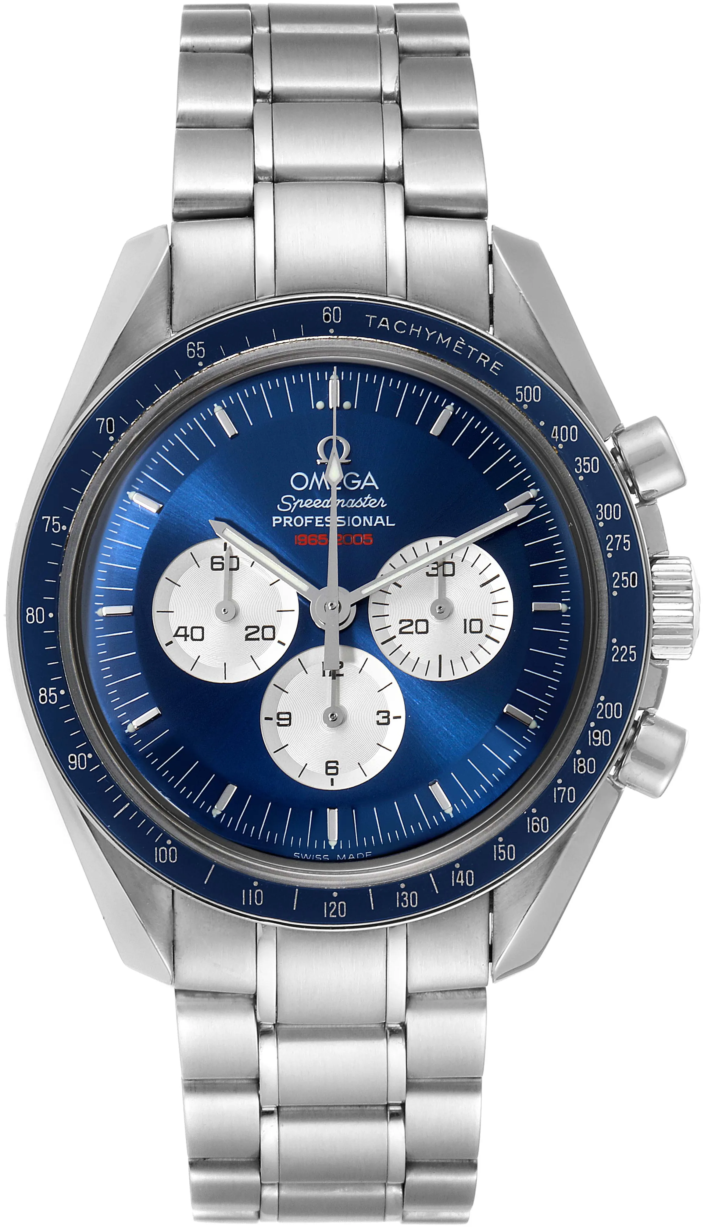 Omega Speedmaster Moonwatch 3565.80.00 42mm Stainless steel Blue