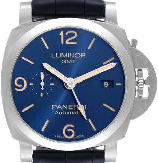 Panerai Luminor 1950 3 Days GMT PAM01033 Stainless steel Blue