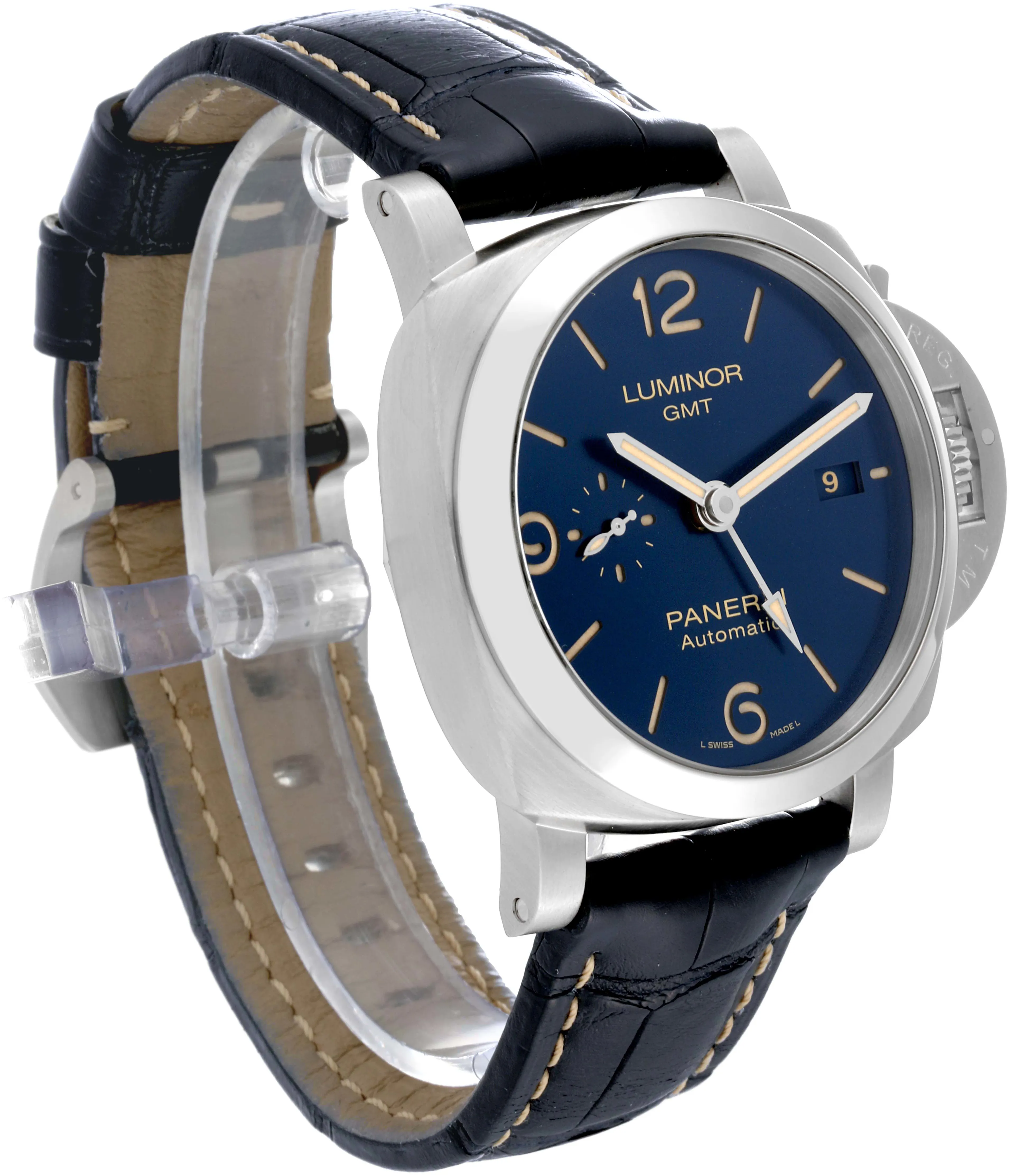 Panerai Luminor 1950 PAM01033 44mm Stainless steel Blue 2