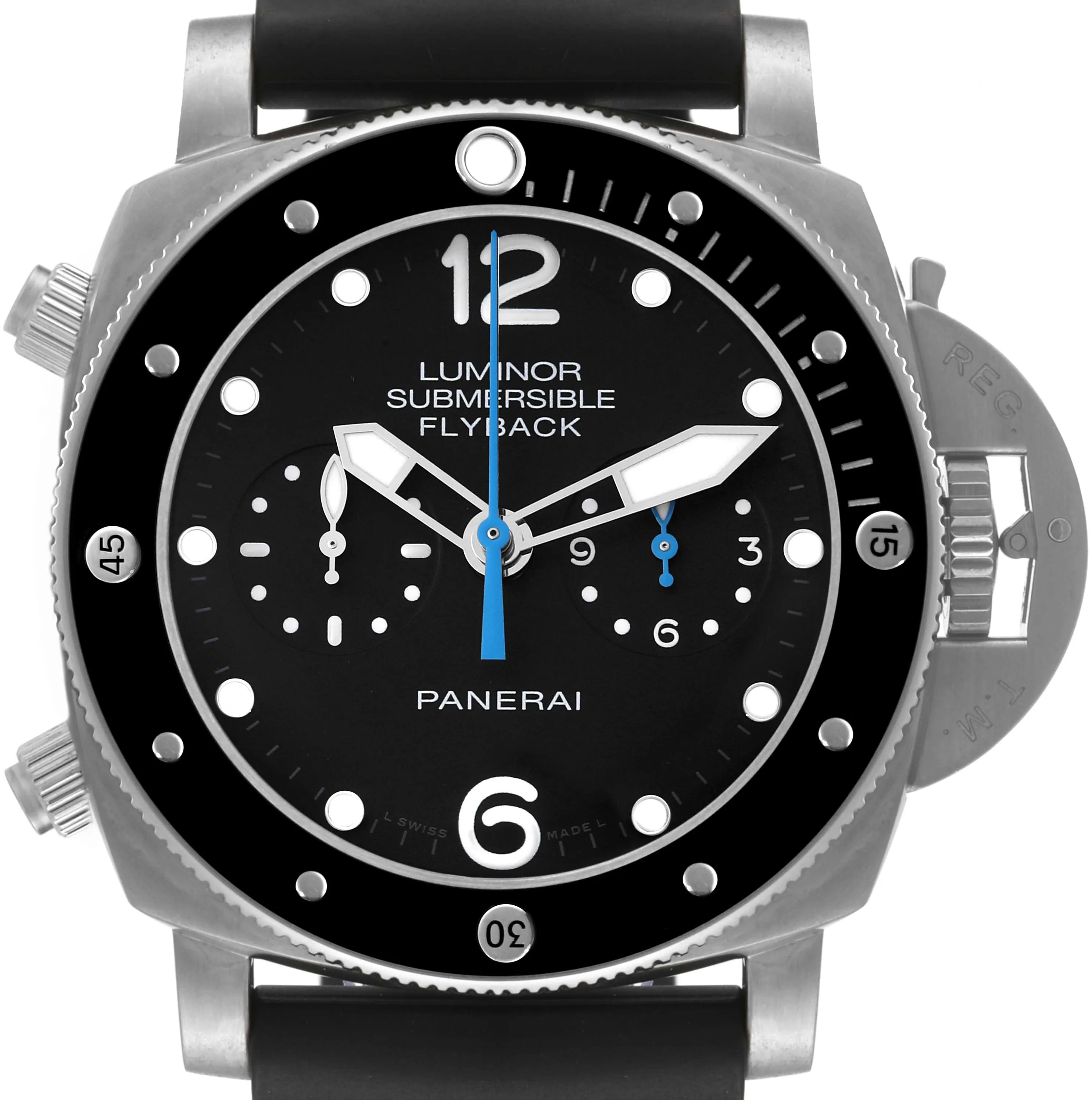 Panerai Submersible PAM 00615 47mm Titanium Black