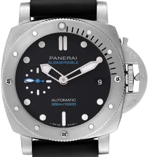 Panerai Luminor Submersible PAM 00973 Stainless steel Black