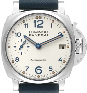 Panerai Luminor Due PAM 00903 Stainless steel White