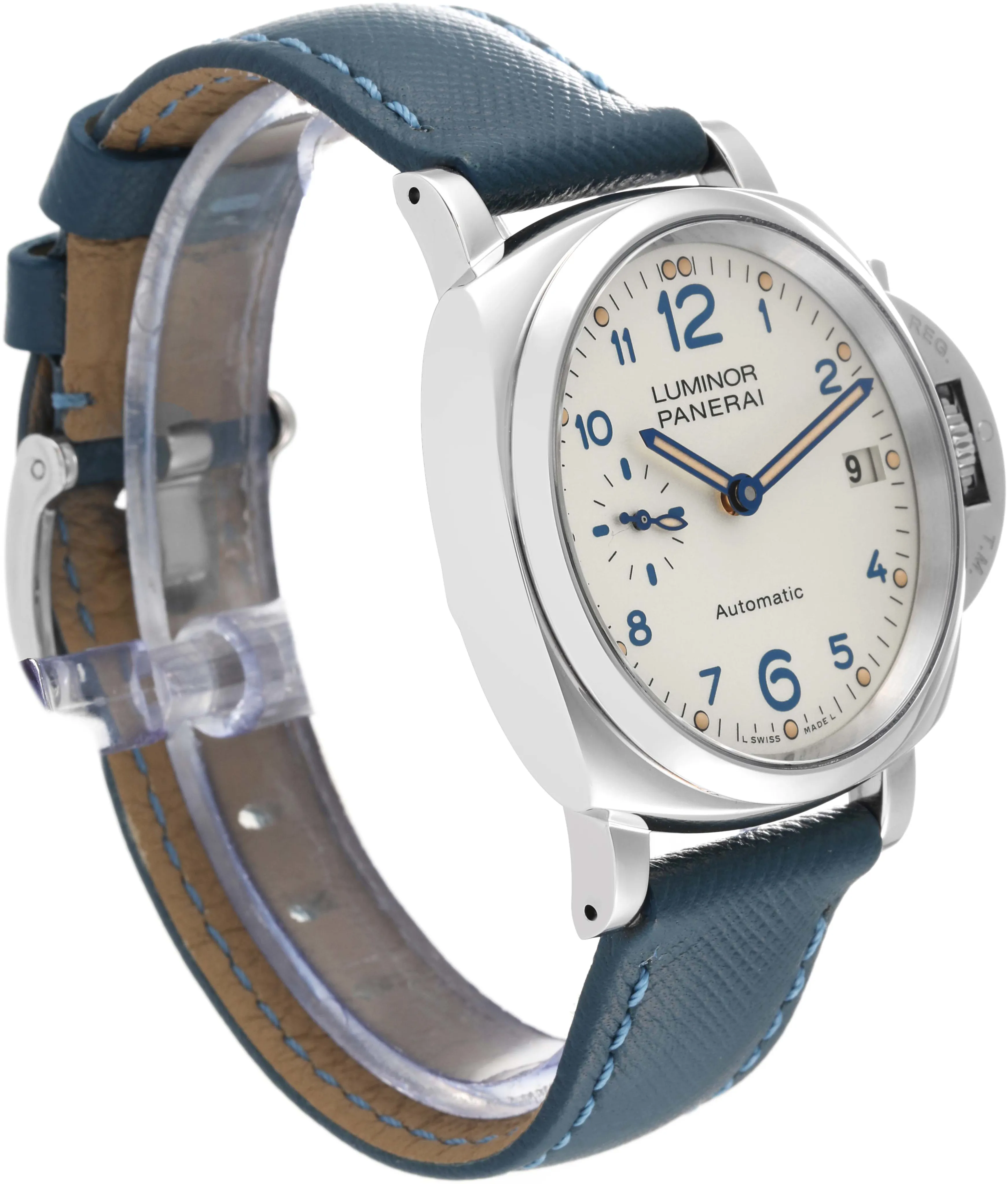 Panerai Luminor Due PAM 00903 38mm Stainless steel White 2