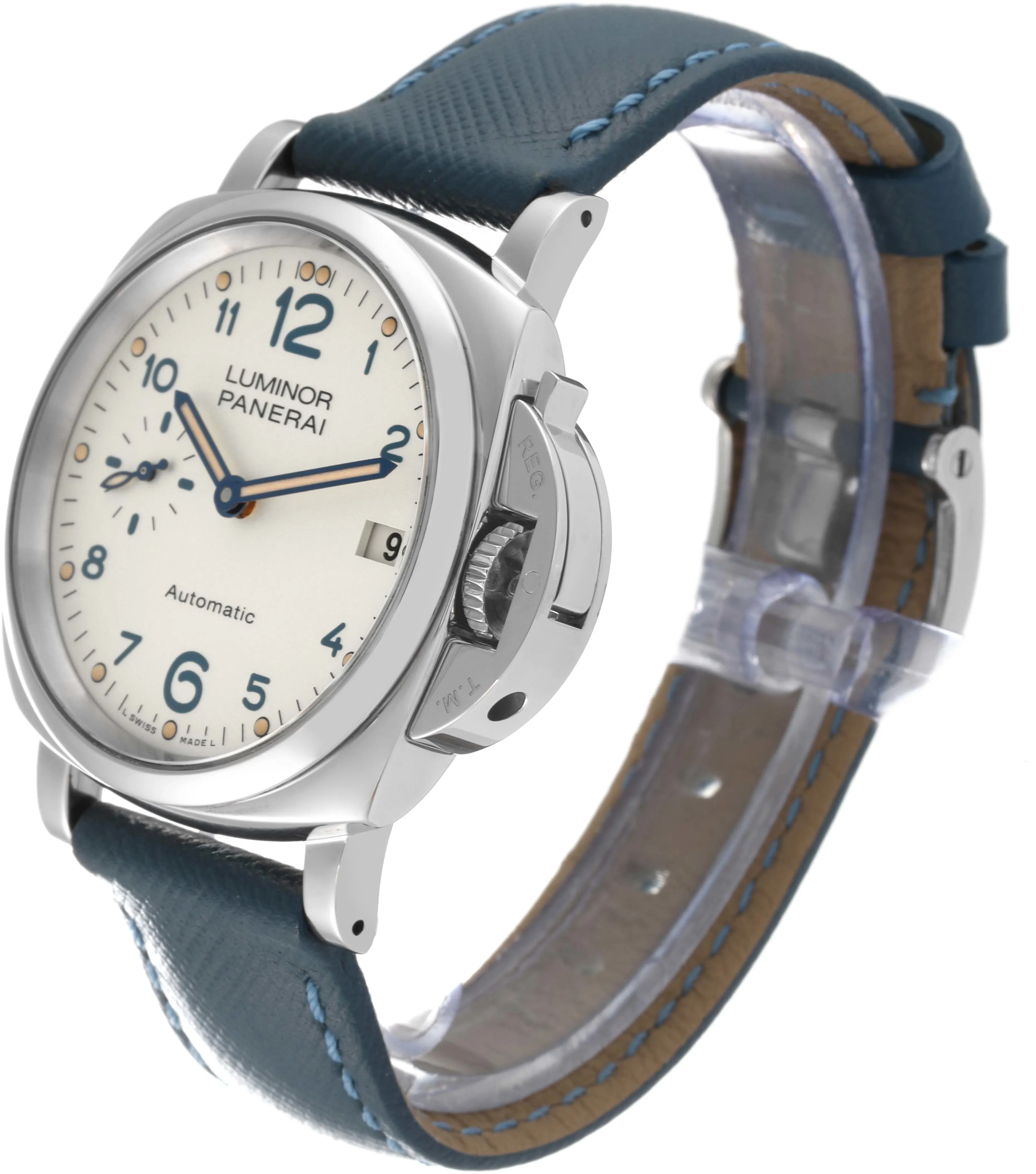 Panerai Luminor Due PAM 00903 38mm Stainless steel White 3