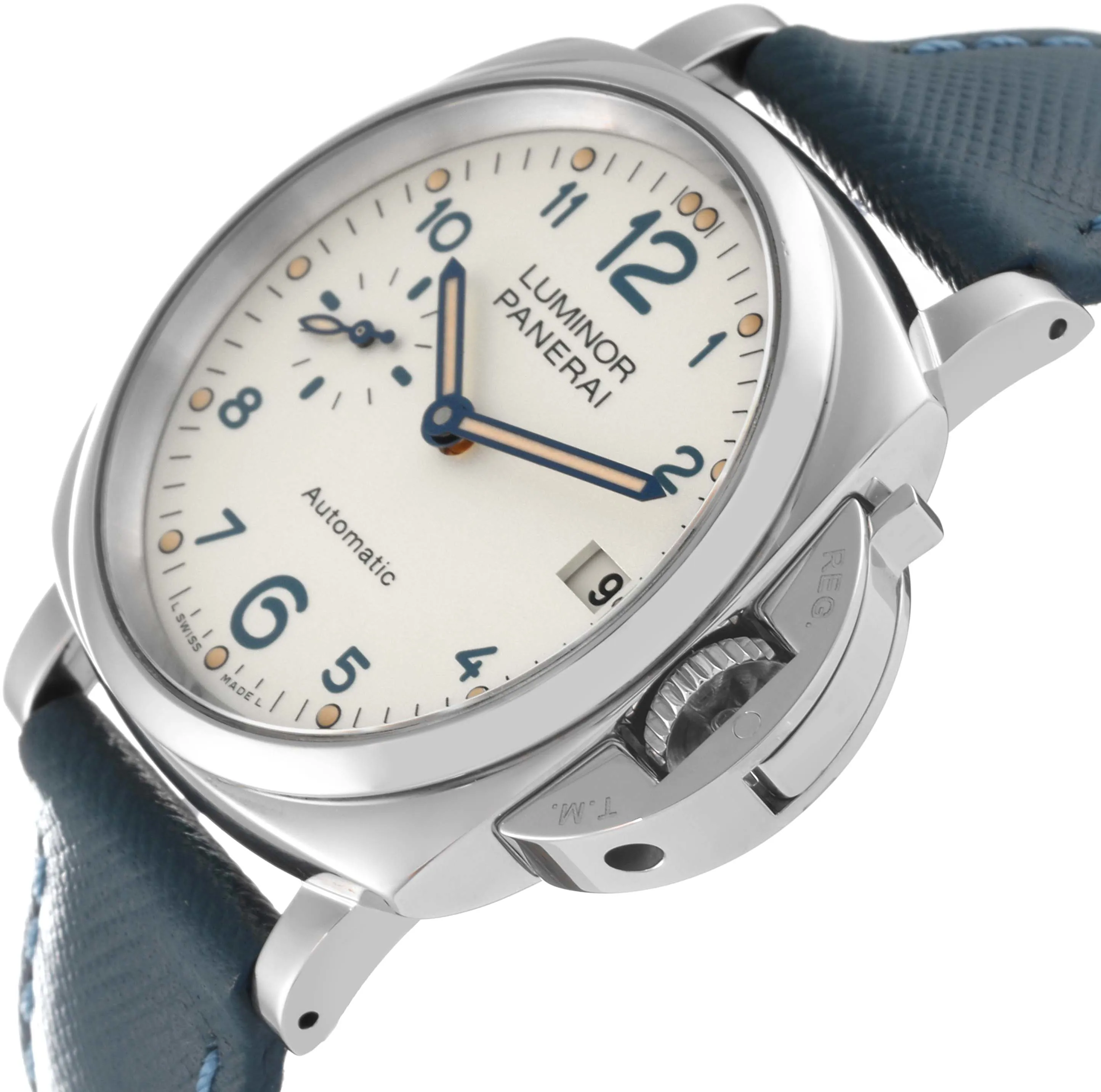 Panerai Luminor Due PAM 00903 38mm Stainless steel White 4