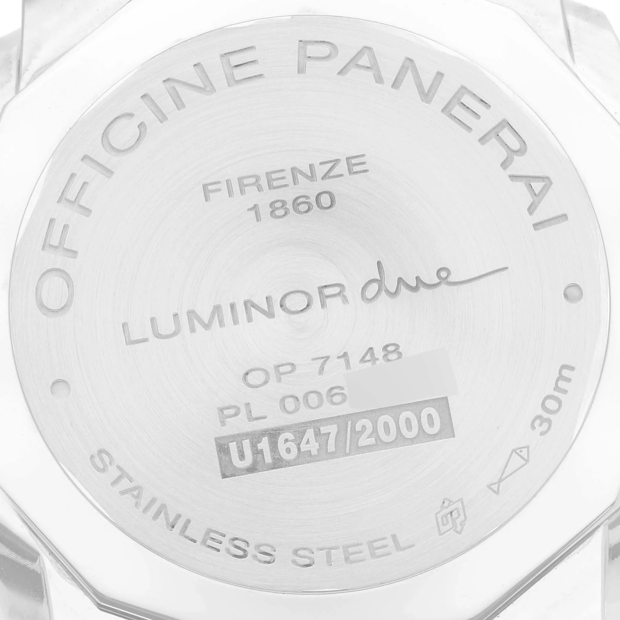 Panerai Luminor Due PAM 00903 38mm Stainless steel White 5