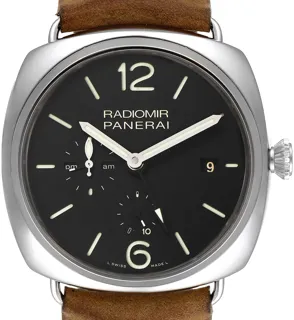 Panerai Radiomir Acciaio PAM 00323 Stainless steel Black