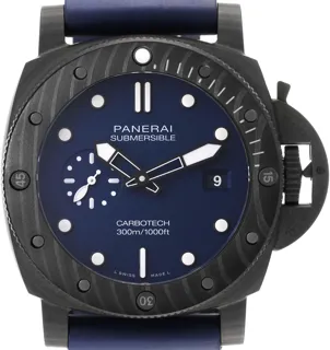 Panerai Submersible PAM 01232 Carbotech Blue