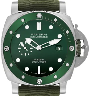 Panerai Submersible PAM 01287 Stainless steel Green