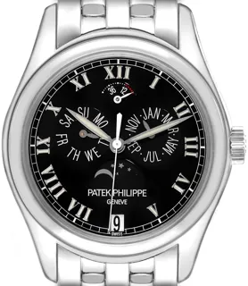 Patek Philippe Annual Calendar Moonphase 5036/1G 36.5mm White gold Black