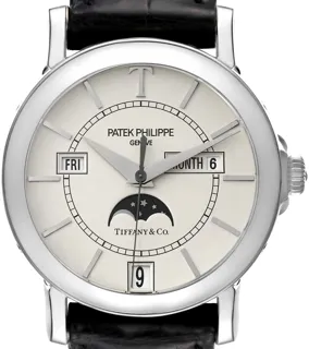 Patek Philippe Annual Calendar 5150G 18k white gold Silver