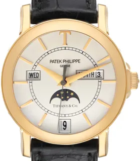 Patek Philippe Annual Calendar 5150J Yellow gold Silver