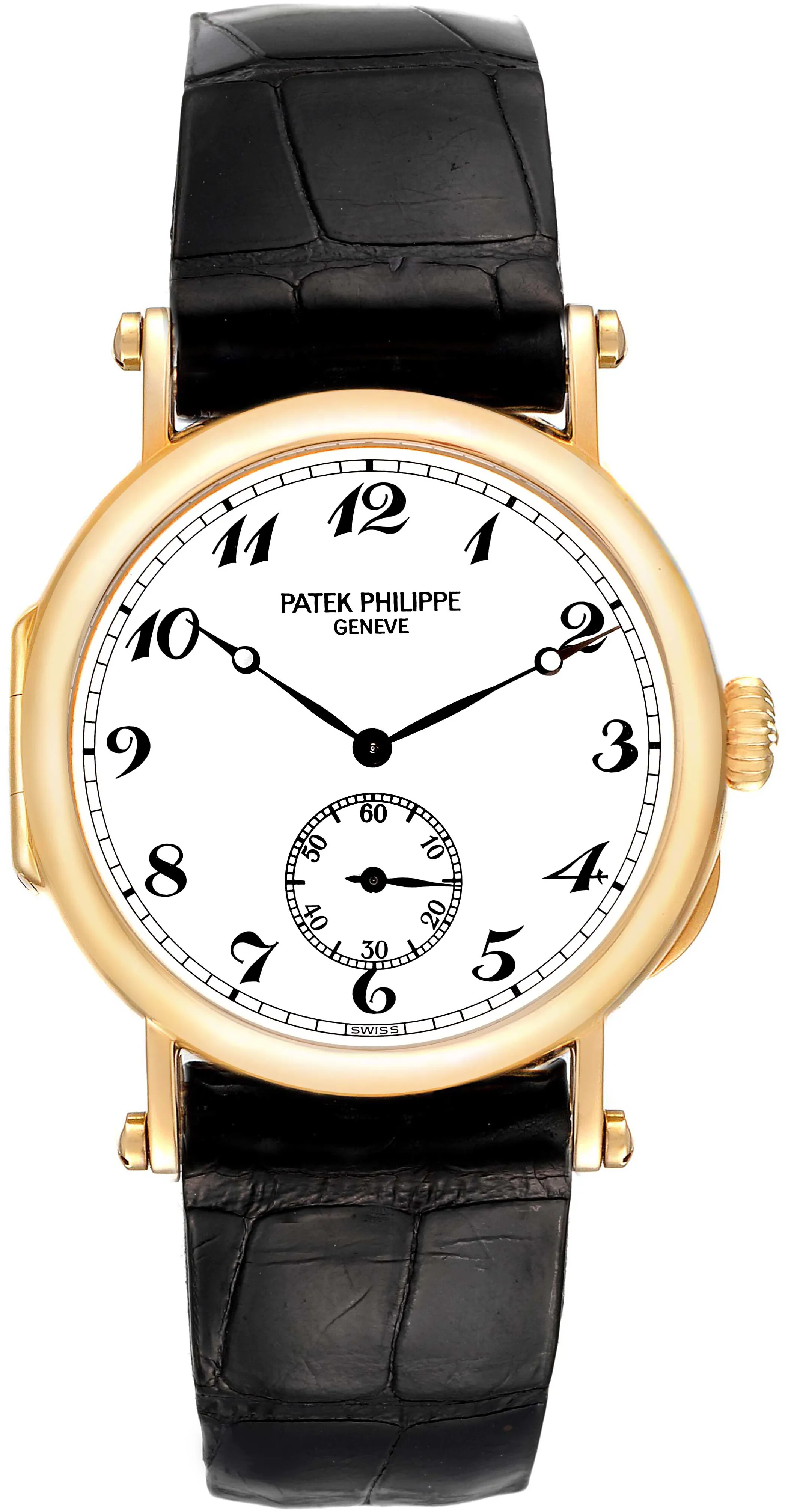 Patek Philippe Calatrava 3960J 33mm Yellow gold White 1