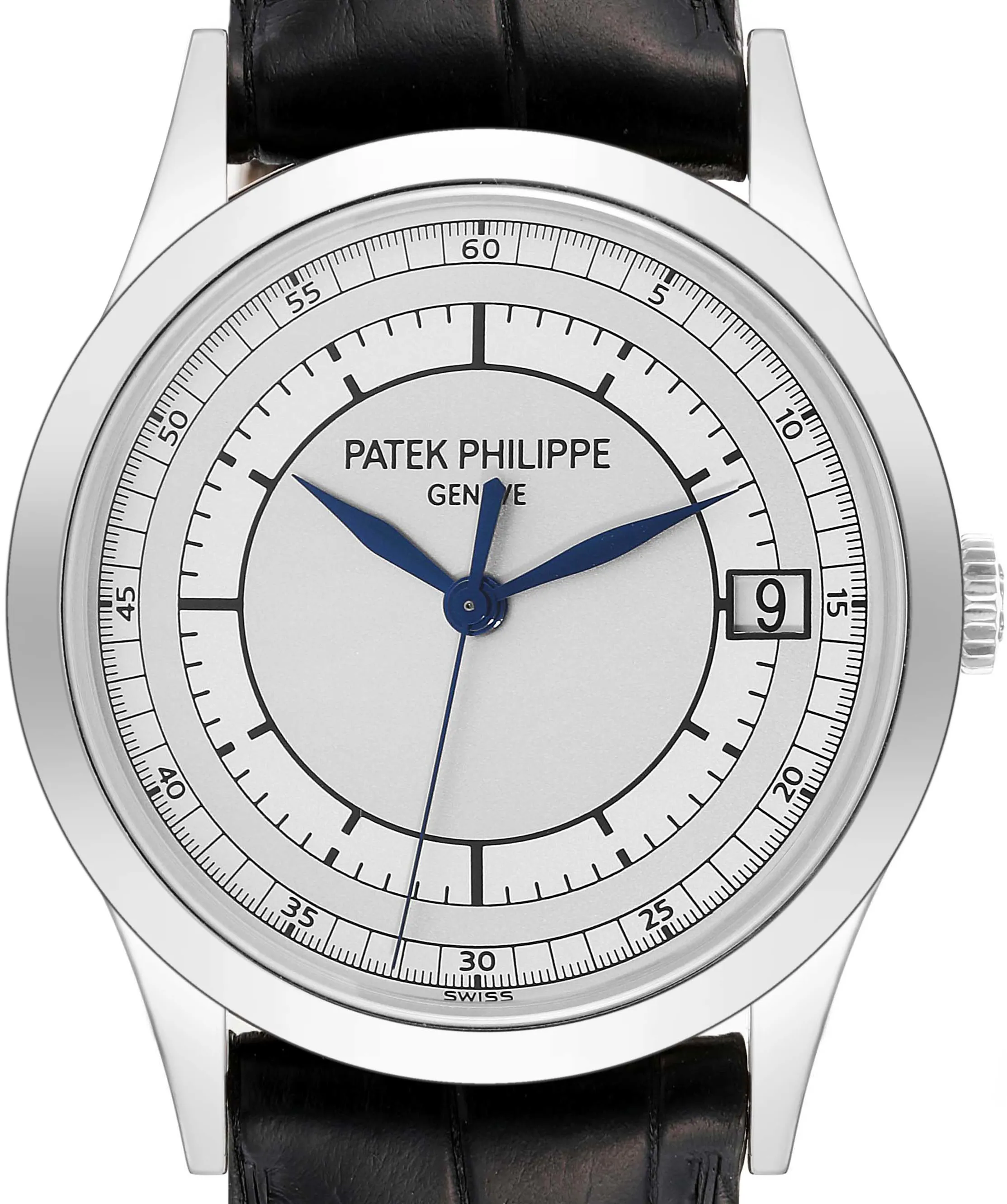 Patek Philippe Calatrava 5296G 38mm White gold Silver