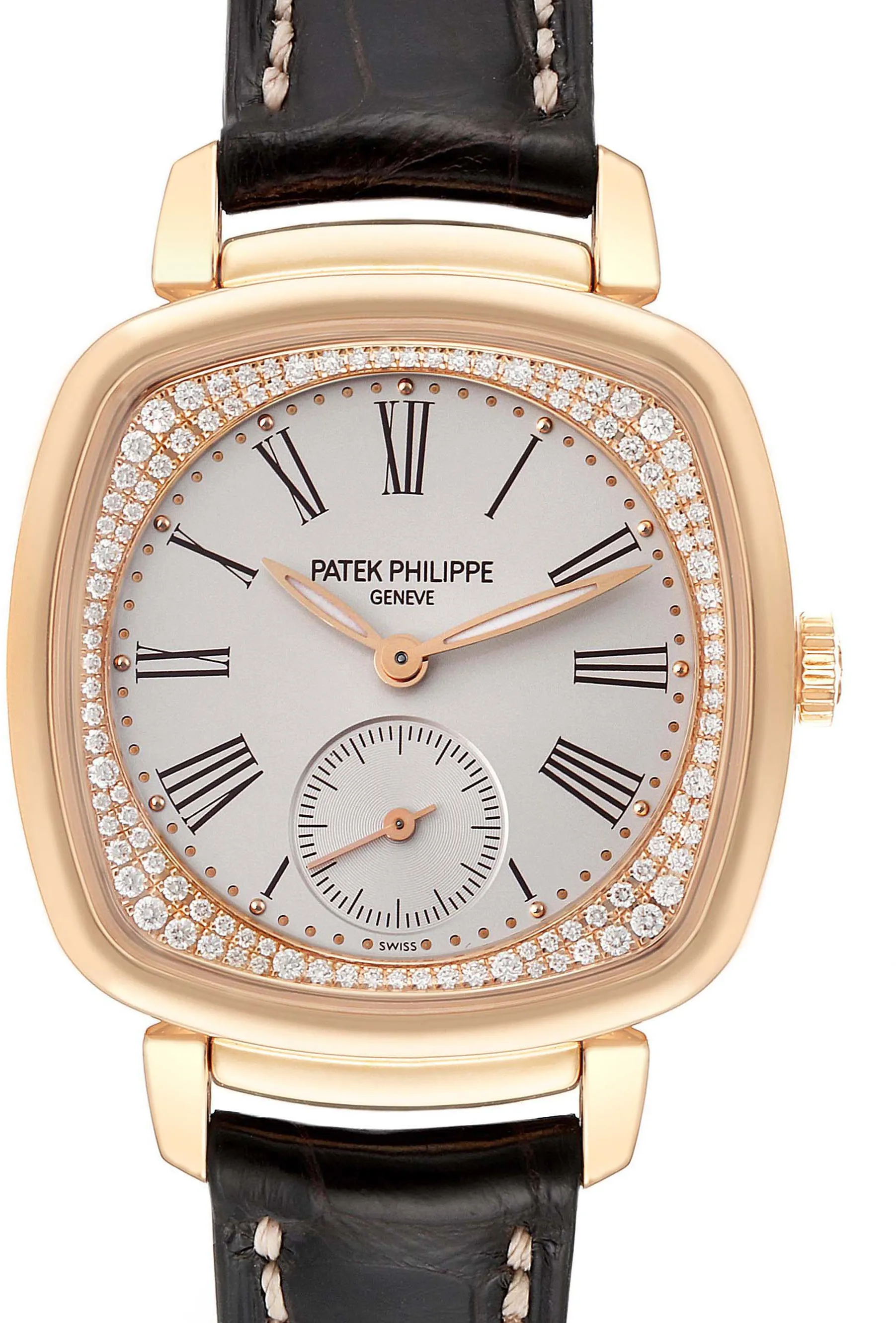 Patek Philippe Gondolo 7041R-001 30mm Rose gold Silver