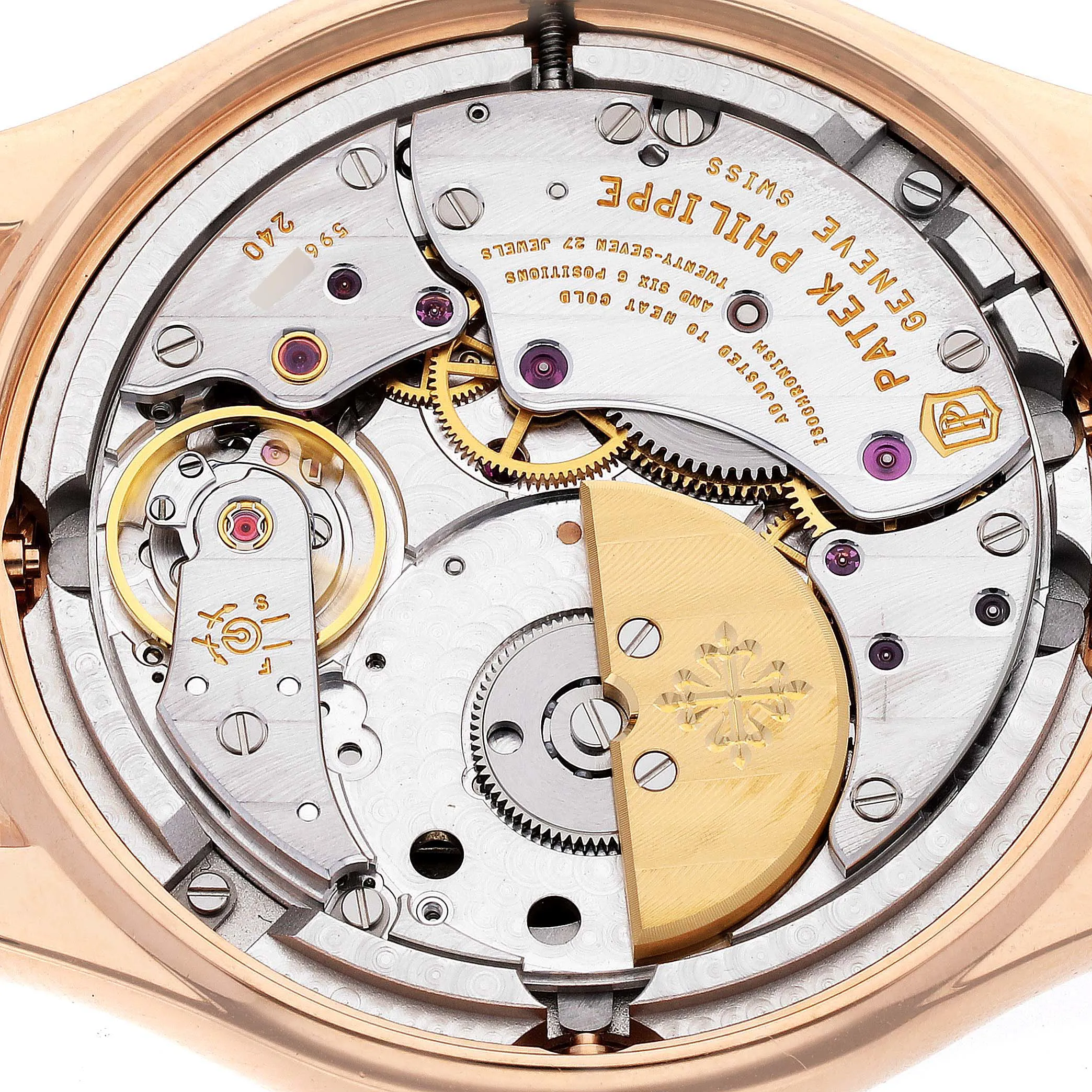 Patek Philippe Perpetual Calendar 5140R-001 37mm Rose gold and 18k rose gold Brown 6