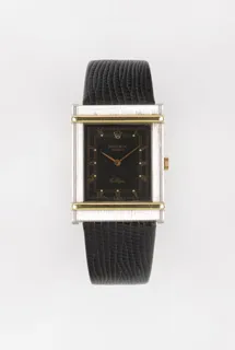 Rolex Cellini 4137 388 White gold and Yellow gold Black