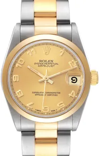 Rolex Datejust 31 68243 Stainless steel Champagne