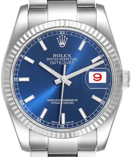 Rolex Datejust 36 116234 Stainless steel Blue