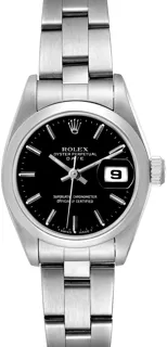 Rolex Oyster Perpetual 69160 Stainless steel Black