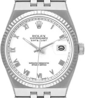 Rolex Datejust Oysterquartz 17014 Stainless steel White