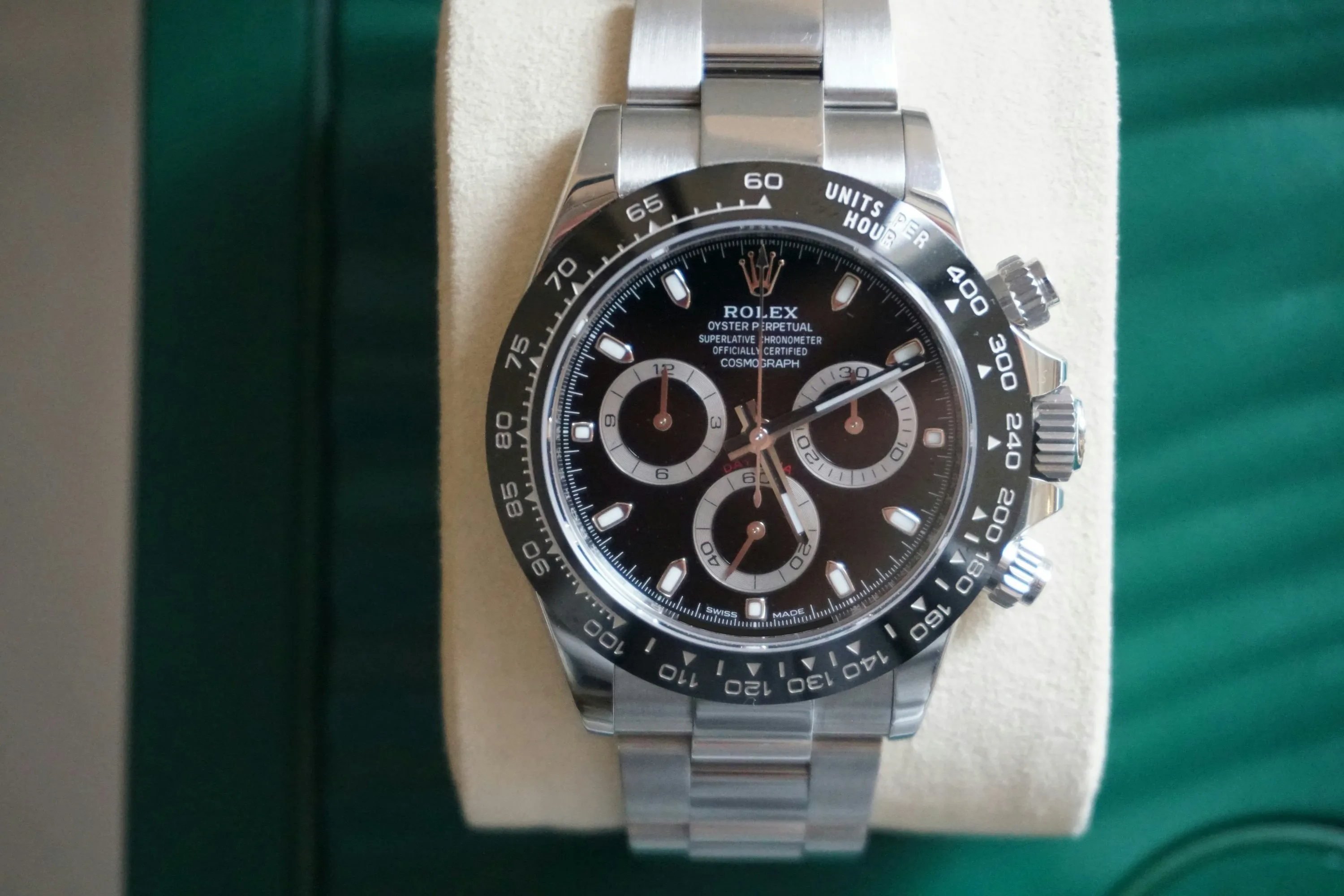 Rolex Daytona 116500LN 40mm Stainless steel Black 2