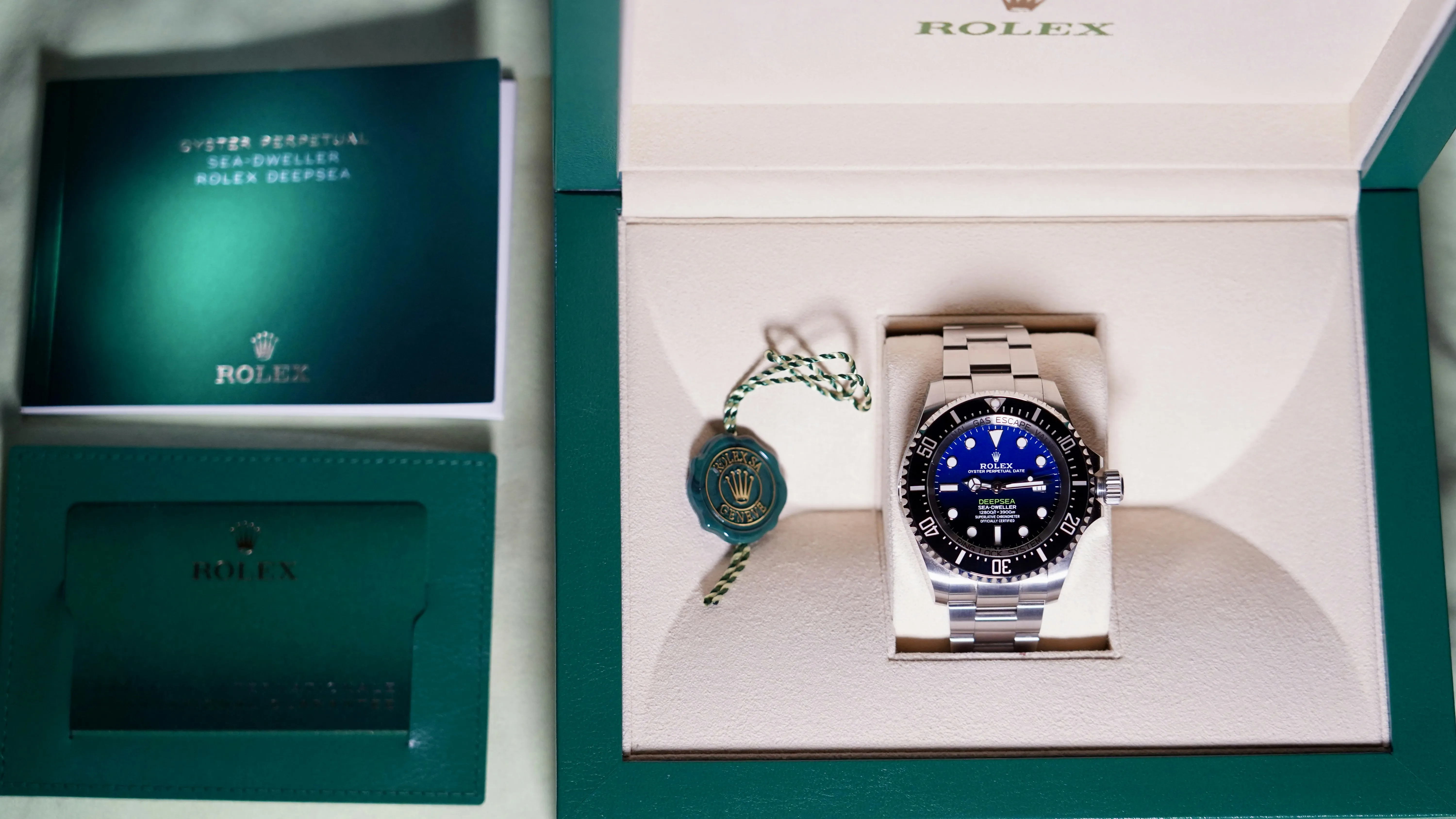 Rolex Sea-Dweller Deepsea 126660 44mm Stainless steel Blue 13